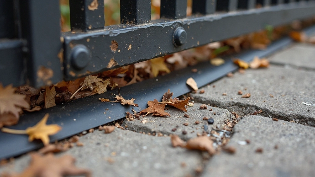 Jak zmniejszyć prześwit pod bramą