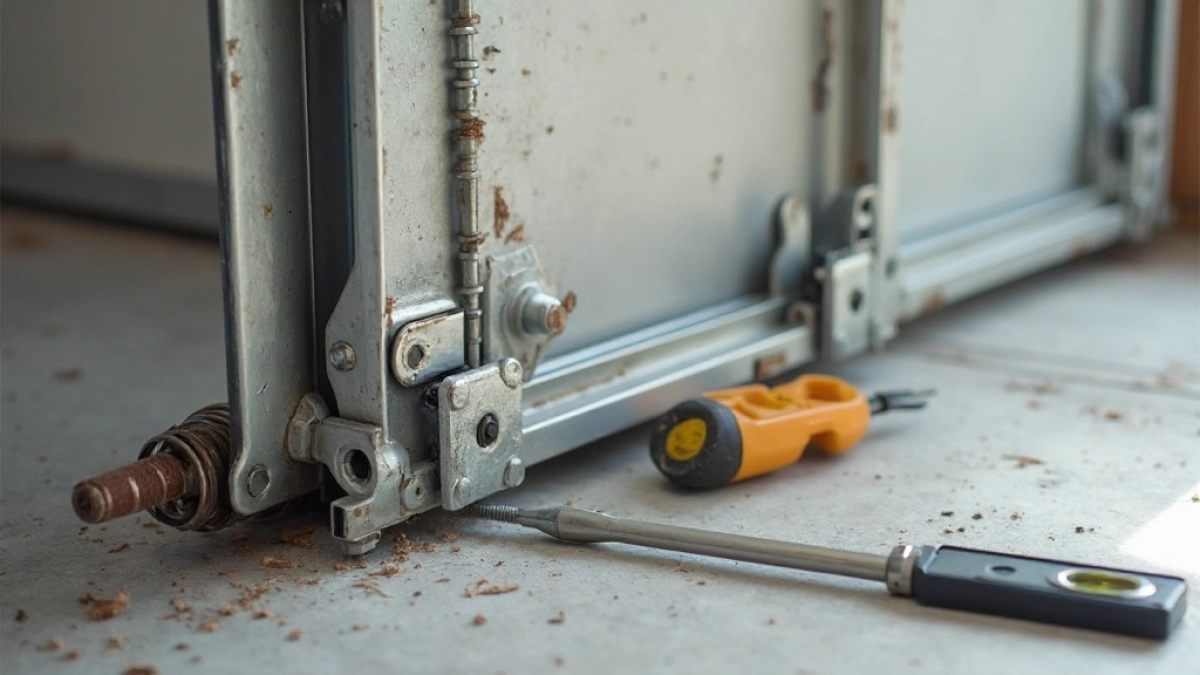 Montaż bramy garażowej uchylnej z Castoramy