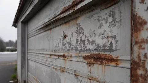 czym pomalować bramę garażową