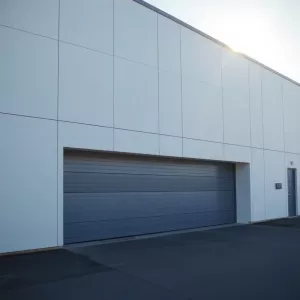 garaż z płyty warstwowej