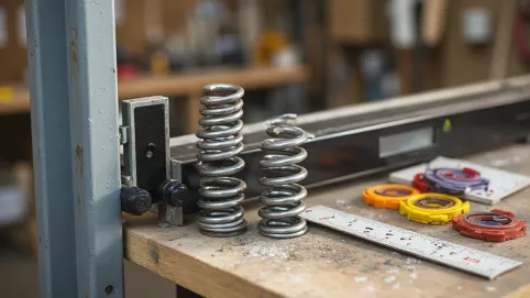 Jak dobrać sprężyny do bramy uchylnej