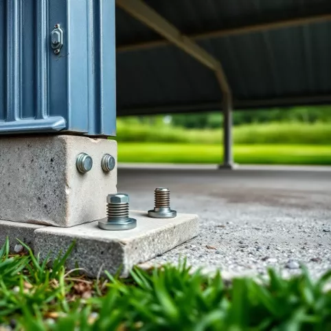 Jak zakotwiczyć garaż blaszany