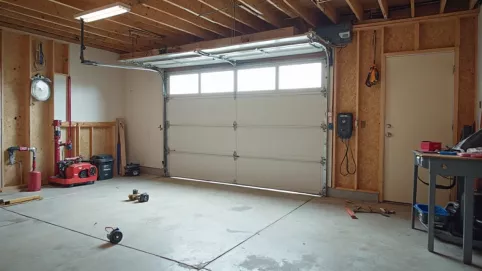 montaż bramy uchylnej