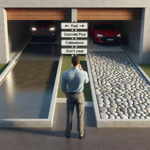 Wylewka Czy Kostka Pod Garaż