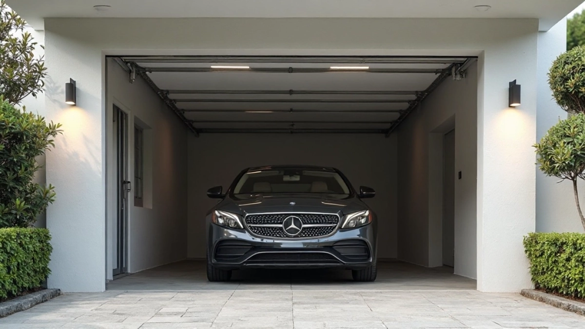 Szerokość bramy garażowej na 1 auto